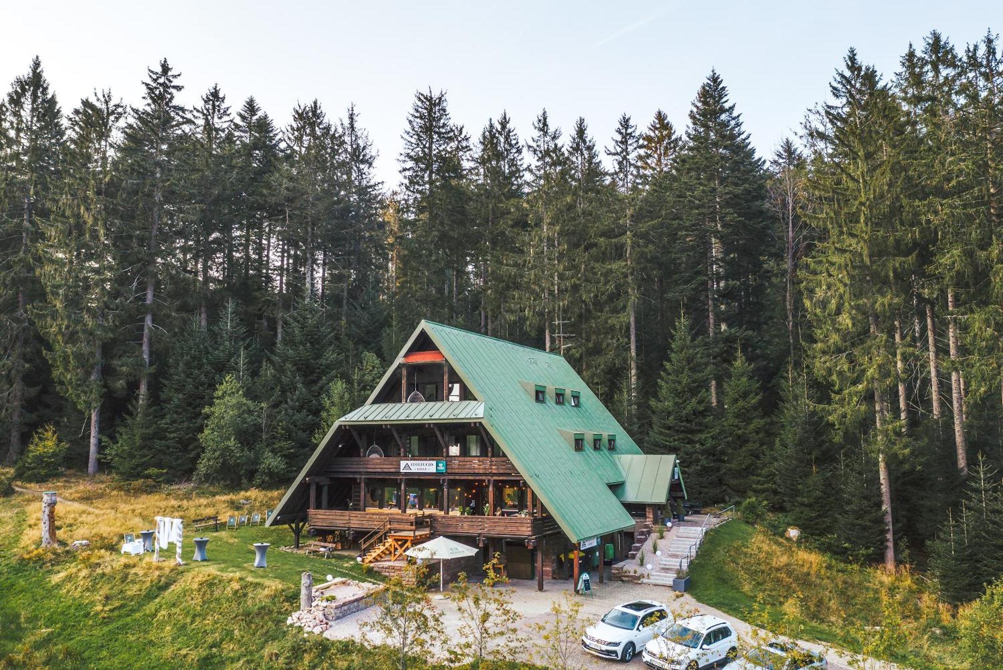 Edelfuchs-Lodge Bühlertal Exterior foto